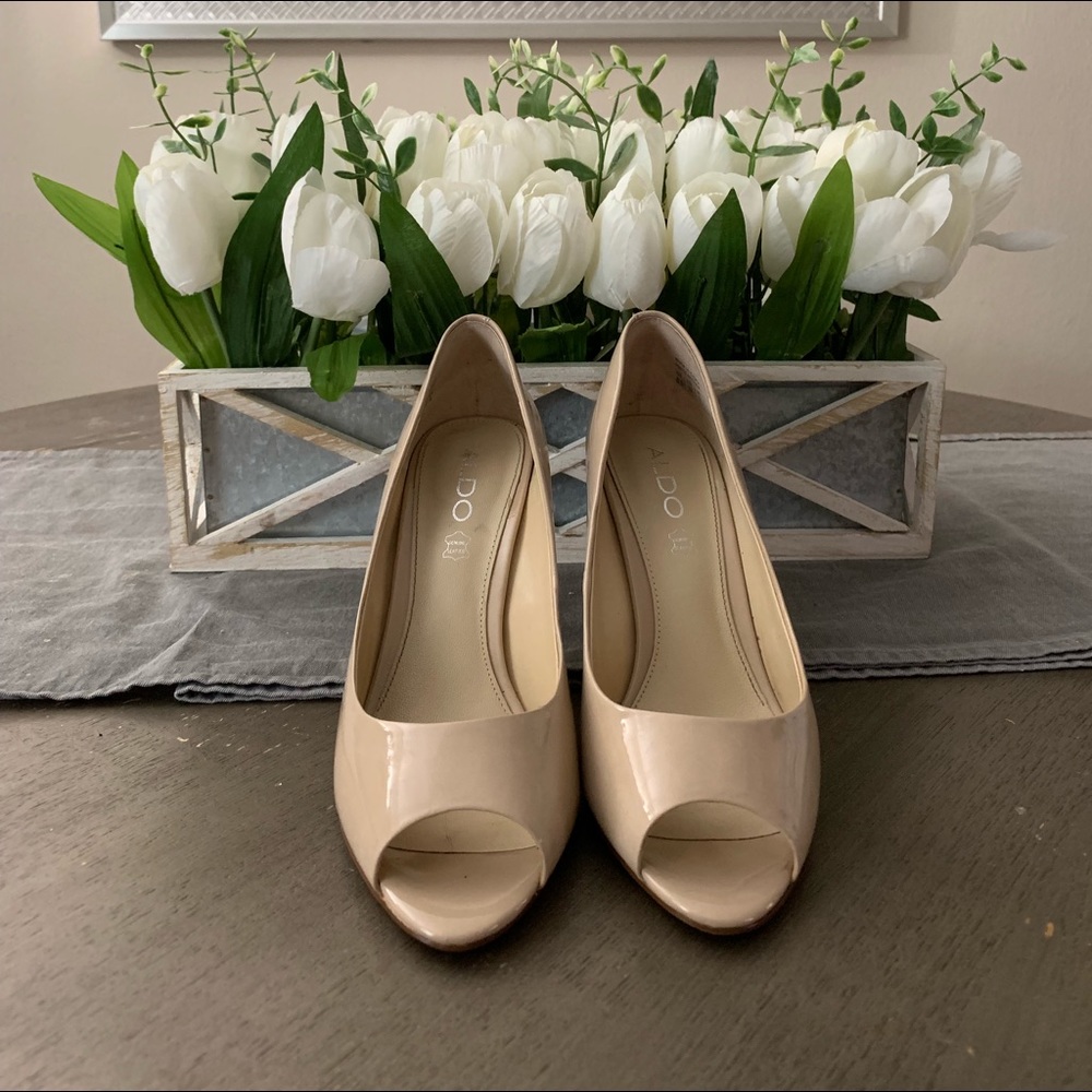 Beige Aldo Heels